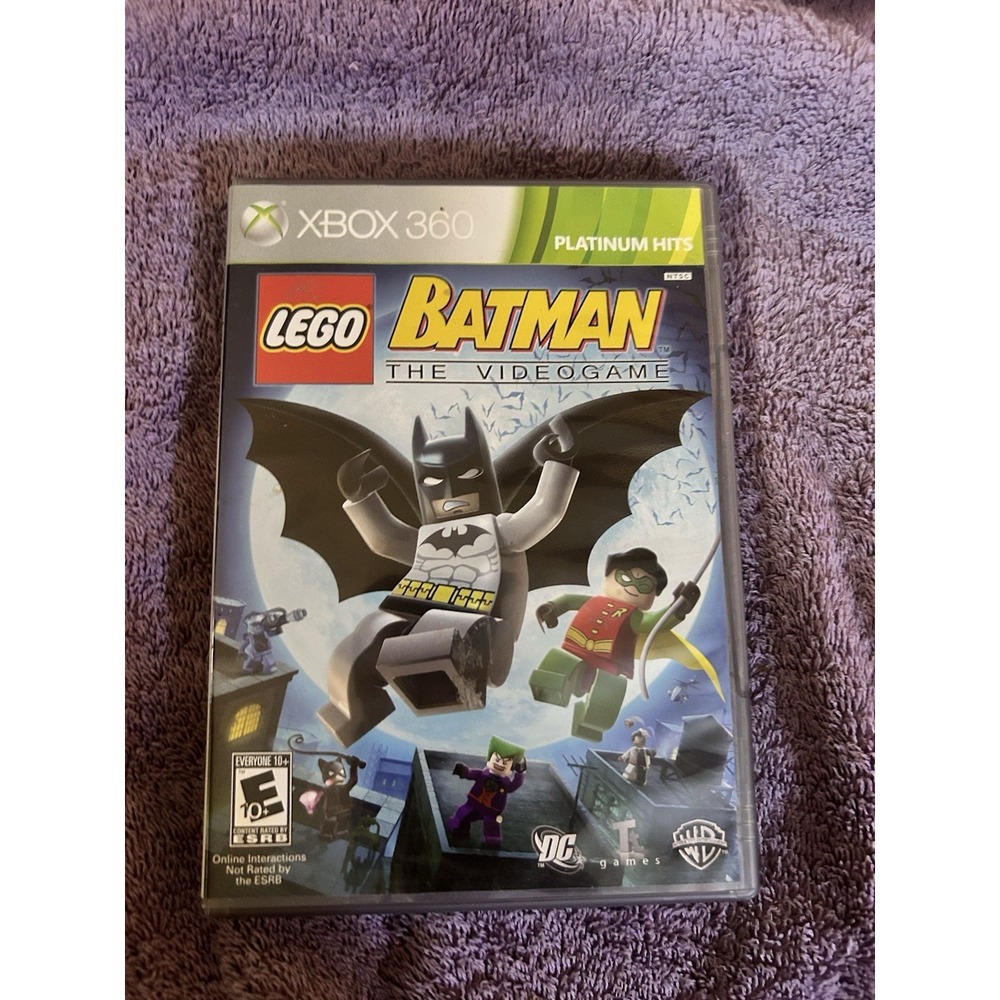 Lego Batman Game Microsoft Xbox 360